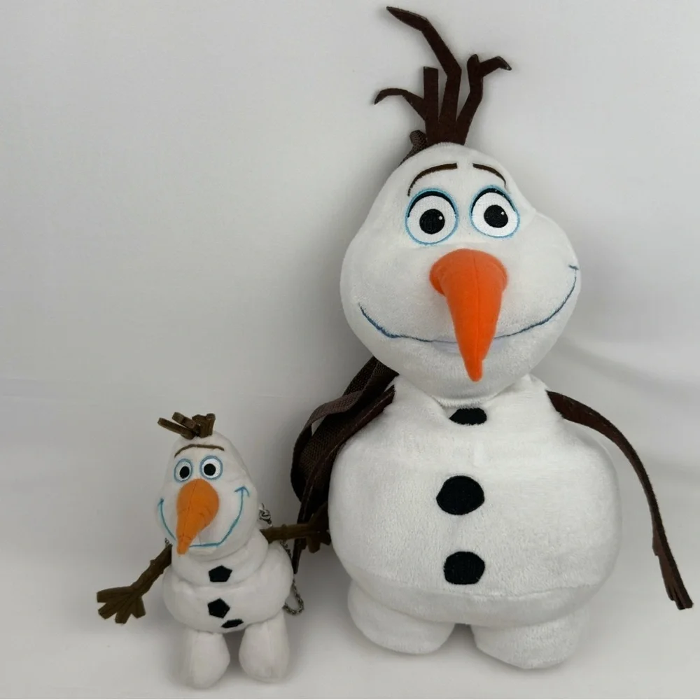 Disney Frozen Olaf Plush Backpack & Mini Purse Set Kids Snowman